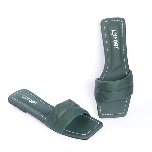 Croc- Comfy Slipper | Green